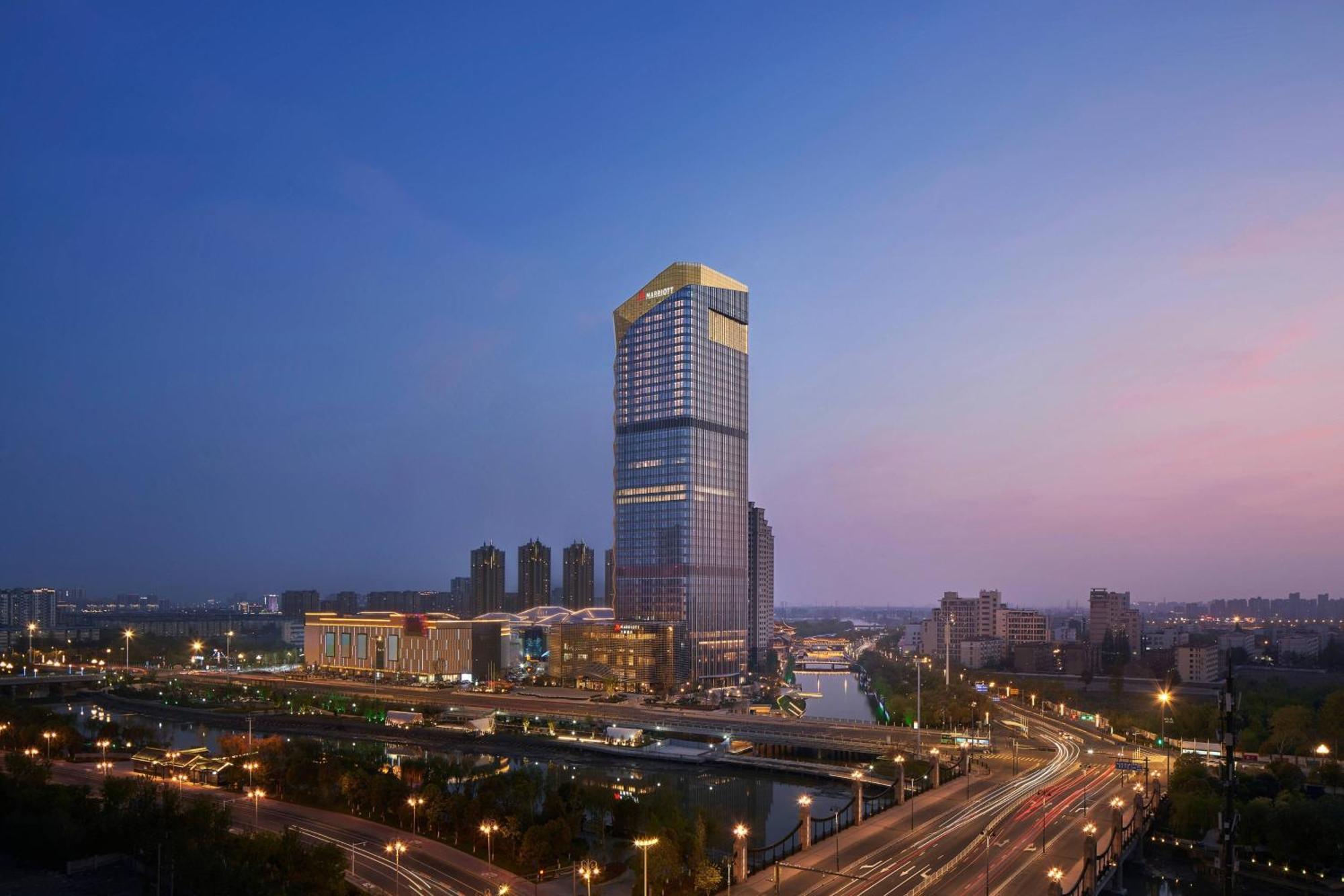 Yancheng Marriott Hotel エクステリア 写真